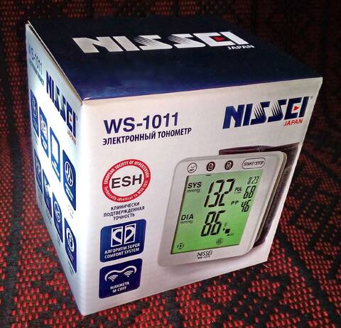 Тонометр Nissei WS-1011 - фото
